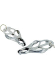Master Series Ringed Monarch Nipple Vice - Metal/Silver