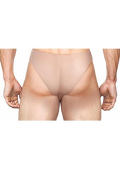 Master Series Slim Hollow Silicone Strap-On