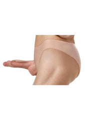 Master Series Slim Hollow Silicone Strap-On