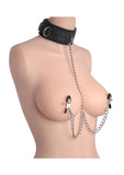 Master Series Submission Collar and Nipple Clamp Union