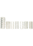 ME YOU US Sensational Seven Textured Sleeves Kit - Clear