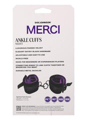 Merci Velvet Ankle Cuffs