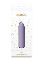 Minnie's Dot Rechargeable Silicone Flexible Bullet - Lavender