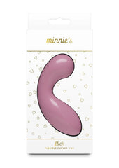 Minnie's Flick Rechargeable Silicone Plush Vibe - Pink