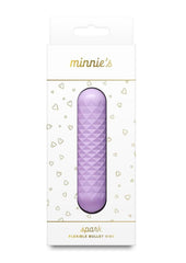Minnie's Spark Rechargeable Silicone Flexible Bullet - Purple