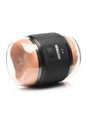 Mistress Vibrating Double Shot Pussy and Ass Rechargeable Masturbator