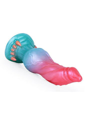 Monstar Cox Frostfang Cock Silicone Dildo - Blue/Pink