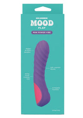 Mood Play Rechargeable Silicone Mini Power Vibrator - Purple