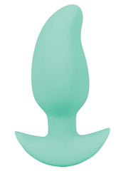 Mood Teaser Vibrating Rechargeable Silicone Micro Plug - Green
