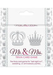 Mr. and Mrs. Trivia Card Game