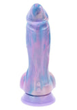 Mythical Rechargeable Silicone Vibrating Dildo with Remote