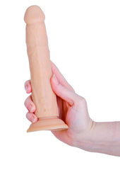 Naked Addiction Rotating and Thrusting Vibrating Rechargeable Silicone Dong with Remote Control