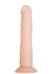 Naked Addiction Rotating and Thrusting Vibrating Rechargeable Silicone Dong with Remote Control