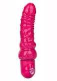 Naughty Bits Lady Boner Bendable Personal Vibrator - Pink - 6.25in