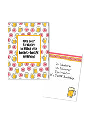 Naughty Greeting Card - May Your Birthday Be Filled