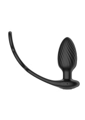 Nexus Tornado Silicone Rechargeable Remote Rotating Plug with Cock and Ball Rings