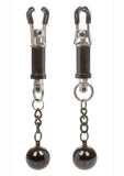 Nipple Grips Weighted Twist Nipple Clamps - Black