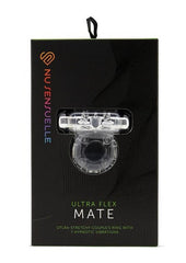 Nu Sensuelle Bullet Ring Rechargeable Vibrating Cock Ring - Clear