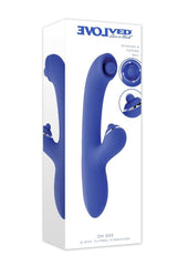 Oh Gee Rechargeable Silicone G-Spot Vibrator - Blue