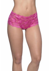 Oh LA LA Cheri Good Night Kiss Panty - Pink - Large/XLarge