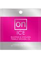 On Ice Buzzing and Cooling Female Arousal Oil .01 Oz Fishbowl