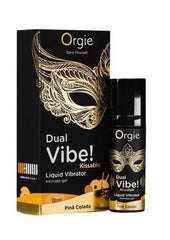 Orgie Dual Vibe Kissable Liquid Vibrator Gel - Pina Colada