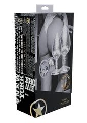 Ouch New York Coll Plug - Silver - Set