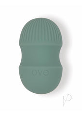 OVO Earth Mojave Mini Rechargeable Silicone Vibrator - Green