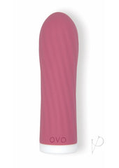 OVO Earth Sahara Rechargeable Silicone Lipstick Vibrator - Red