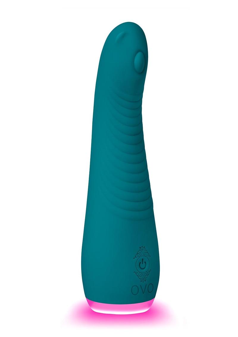 OVO Phoebe G-Spot Vibrator - Blue/Turquoise