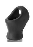 Oxballs Atomic Jock Unit-X Cock Ring and Ball Stretcher Night Edition - Black