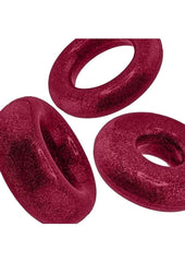 Oxballs Cockpack Multi Design Cockrings (3 Pack) - Cherry Lips