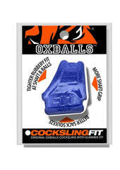 Oxballs Cocksling Fit Sling - Blue Fire