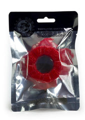 Oxballs Diesel Silicone Cock Ring - Red