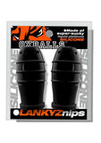 Oxballs Lankyz Silicone Nipsuckers - Black
