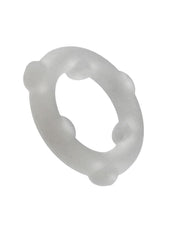 Oxballs Spinner Single Silicone Cock Ring - Vapor