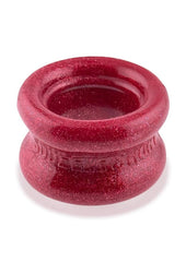 Oxballs Squeeze Short Ballstretcher - Cherry Lips - Red/Silver