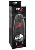Pipedream Extreme Elite Moto-Bator Masturbator - Mouth - Black/Clear