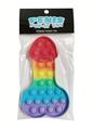 Penis Pop-It Toy - Multicolor/Rainbow