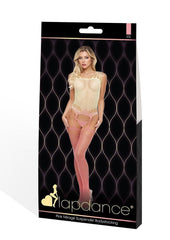 Pink Mirage Suspender Bodystocking
