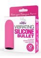 Pink Pussycat Vibrating Silicone Bullet - Pink
