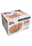 Pipedream Extreme Toyz Rechargeable Dirty Talk Interactive Bad Girl Masturbator - Pussy - Flesh/Vanilla