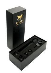 Pixey Deluxe Rechargeable Silicone Massager - Medium - Black Velvet