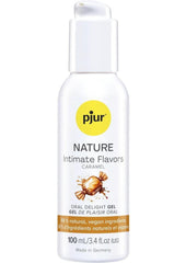 Pjur Nature Intimate Flavors Water Based Lubricant 3.4oz - Caramel
