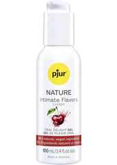 Pjur Nature Intimate Flavors Water Based Lubricant 3.4oz - Cherry