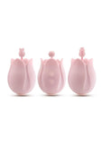 Play with Me Romanic Rose Rechargeable Silicone Clitoral Stimulator