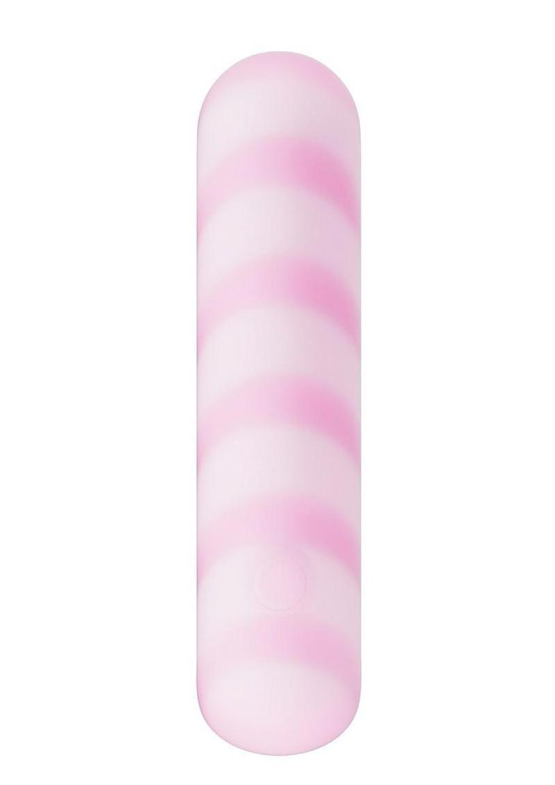 Play with Me Sugar Crush Rechargeable Silicone Bullet - Pink