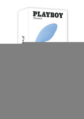 Playboy Sapphire Sky Rechargeable Silicone Dual Vibrator - Blue