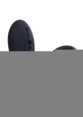 Playboy Sittin and Spinnin Rechargeable Silicone Vibrator with Remote Control