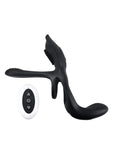 Playboy The 3 Way Rechargeable Silicone Cock Ring - Black